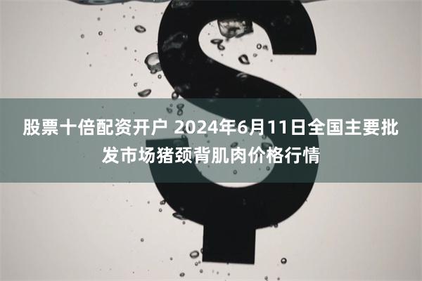 股票十倍配资开户 2024年6月11日全国主要批发市场猪颈背肌肉价格行情