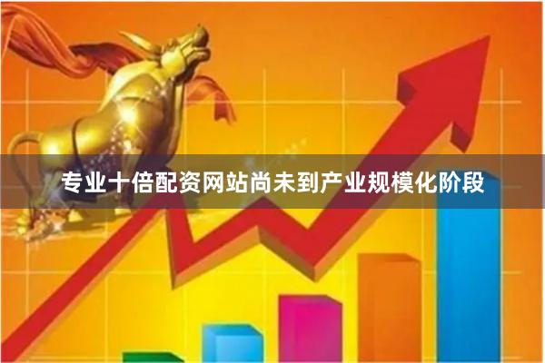 专业十倍配资网站尚未到产业规模化阶段